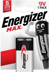 Baterie alcalină 9V ENERGIZER MAX