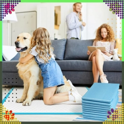 Pernițe sanitare pentru câini XL 60 × 90 cm, rezistente, 50 buc