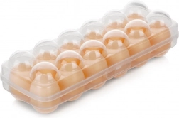 Cutie din plastic pentru ouă, 12 bucăți, pentru frigider