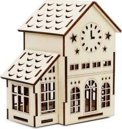 Magia Lemnului Casa Mare Turn cu Ceas