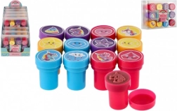 Ștampile auto-tușante Unicorn, set 12 bucăți în cutie
