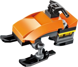 Qman set de construcție 3în1 Snowmobile Redfox