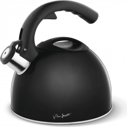 Ceainic Cuivre 3 l, negru cu fluier, pentru toate tipurile de aragaz