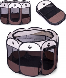 Țarc textil pliabil pentru câini și pisici PETSI