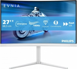 Monitor Philips 27" curbat VA 180Hz Ambiglow