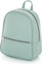rucsac de damă din piele ecologică, culoare mentă