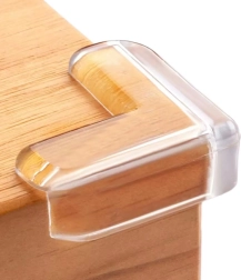 Aparatori din silicon pentru colțuri L 4 bucăți