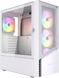 Carcasă PC Fornax 4300 midi tower ATX albă