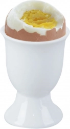 Suport pentru ou din porțelan alb Mona