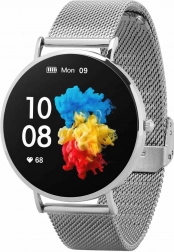 smartwatch Verona oțel argintiu