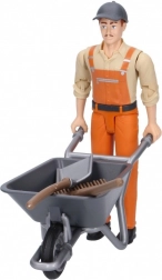 Set Bruder Bworld cu figura de salubritate