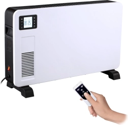 Convector cu aer cald Solight de 2300 W cu afișaj LCD, ventilator și temporizator