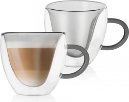Pahare termo cu pereți dubli 280 ml, 2 buc