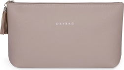 Geantă cosmetică de călătorie Elegance Maxi mocca (piele ecologică), 30 × 19 × 8 cm