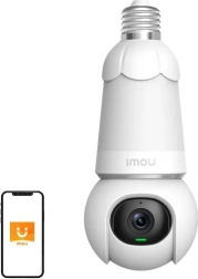 Cameră Wi‑Fi de exterior pentru dulie 2‑în‑1 IMOU Bulb Cam 5MP