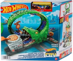 Hot Wheels set tematic buclă de crocodil
