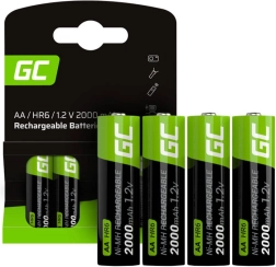 Baterii reîncărcabile AA 2000 mAh Green Cell Sticks (4 buc)