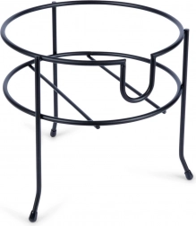 Suport metalic pentru dozator de băuturi cu robinet, negru, 20 cm