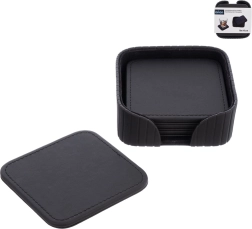 Suporturi pentru pahare Gentleman cu suport 10 × 10 cm - 4 buc.
