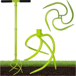 Cultivator manual de grădină GARDLOV cu înălțime reglabilă 90–100 cm