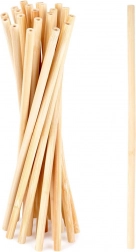 Paie din bambus reutilizabile 20 cm, set de 20 bucăți