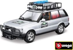 Model auto metalic 1:24 RANGE ROVER, argintiu