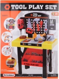 Banc de lucru pentru copii cu unelte 75 cm