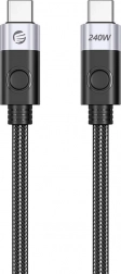 Orico cablu USB‑C 240 W, 1,5 m, negru