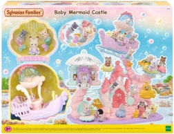 Palatul micilor sirene SYLVANIAN FAMILIES – set de joacă subacvatic cu figurine