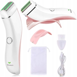 Aparat de ras pentru corp, fără fir, impermeabil, pentru femei