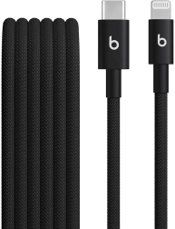 Cablu BEATS USB‑C la Lightning 1,5 m împletit – negru