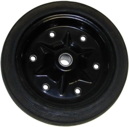 Roată plină 350 mm cu disc metalic, lagăr de alunecare