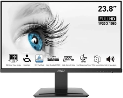 Msi pro mp243x monitor led 24" fhd 100 hz negru