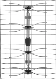 Antena exterioară Solight DVB-T2 cu amplificator încorporat 35 dB