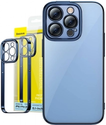 Carcasă Baseus Glitter și Sticlă Călită pentru iPhone 14 Pro