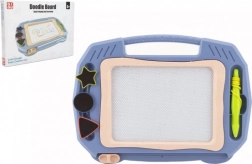 Tablă magnetică de desen albastră pentru copii