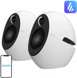 Edifier e25HD boxe albe cu sunet Hi‑Res și Bluetooth