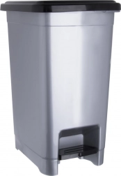 Coș de gunoi îngust din plastic cu pedală 10 l Orion