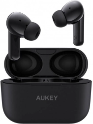 Căști wireless AUKEY cu anulare activă a zgomotului (negru)