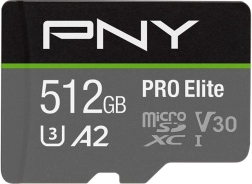 Card de memorie Elite 512GB MicroSDXC P-SDUX512U3100PRO-GE