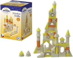 Detoa Cuburi de lemn 96 piese