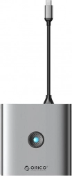 Adaptor Orico 8v1 HDMI 4K, 3x USB-A 3.0, USB-C, 100W PD, SD/TF