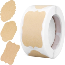 Etichete autocolante pentru borcane cu condimente și cadouri