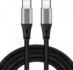 Cablu tip C negru 1m