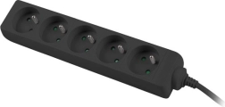 Prelungitor pentru UPS 1 m negru 5XPL