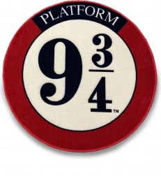 Covoraș Harry Potter peronul 9 și 3/4, 100 × 100 cm