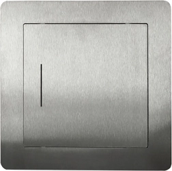 Ușițe de vizitare din inox Exklusiv NDE 200 × 200 mm