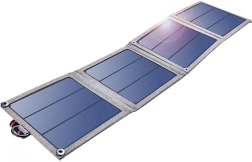 Încărcător solar pliabil Choetech 14W gri