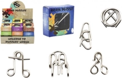 puzzle metalice mix în cutie 5 × 5 cm