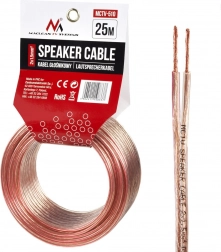 Cablu pentru difuzoare 25m Maclean 2x1.5mm2